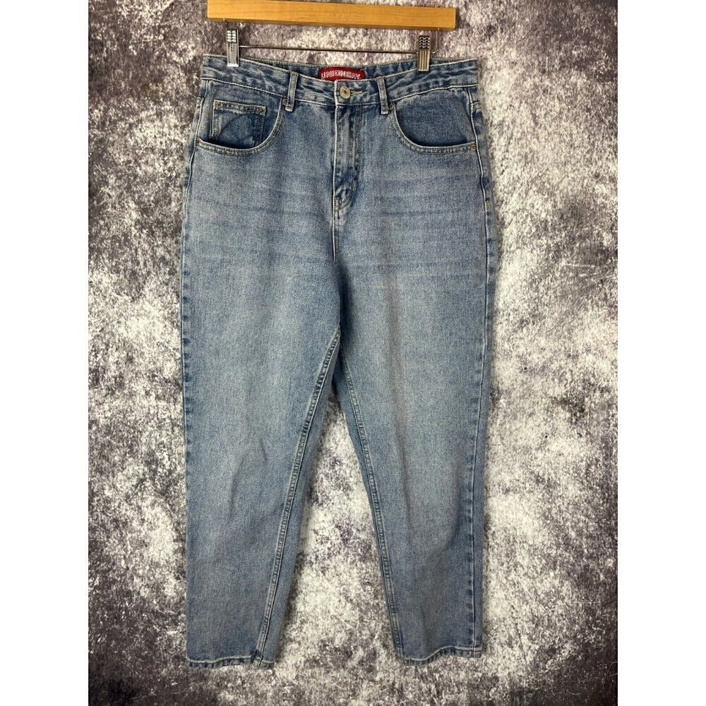Vintage Union Bay Jeans Womens 11 Blue Denim‎ High Rise Mom 80s Retro Tapered